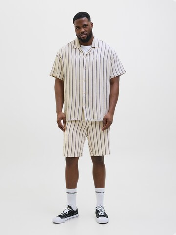 Jack & Jones Plus Loosefit Byxa 'JPSTJAIDEN' i grön