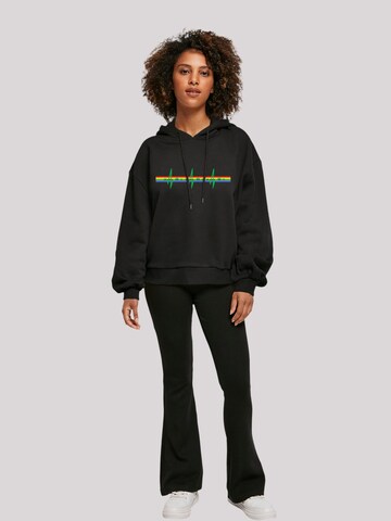 F4NT4STIC Sweatshirt 'Pink Floyd ' in Black