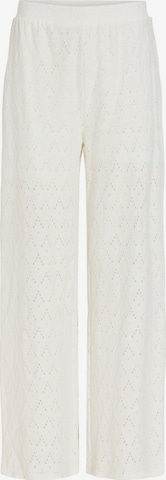 Pantalon 'VIAmalina' VILA en blanc : devant
