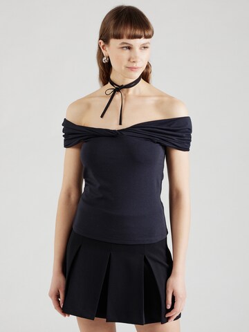 Abercrombie & Fitch Shirt in Black: front