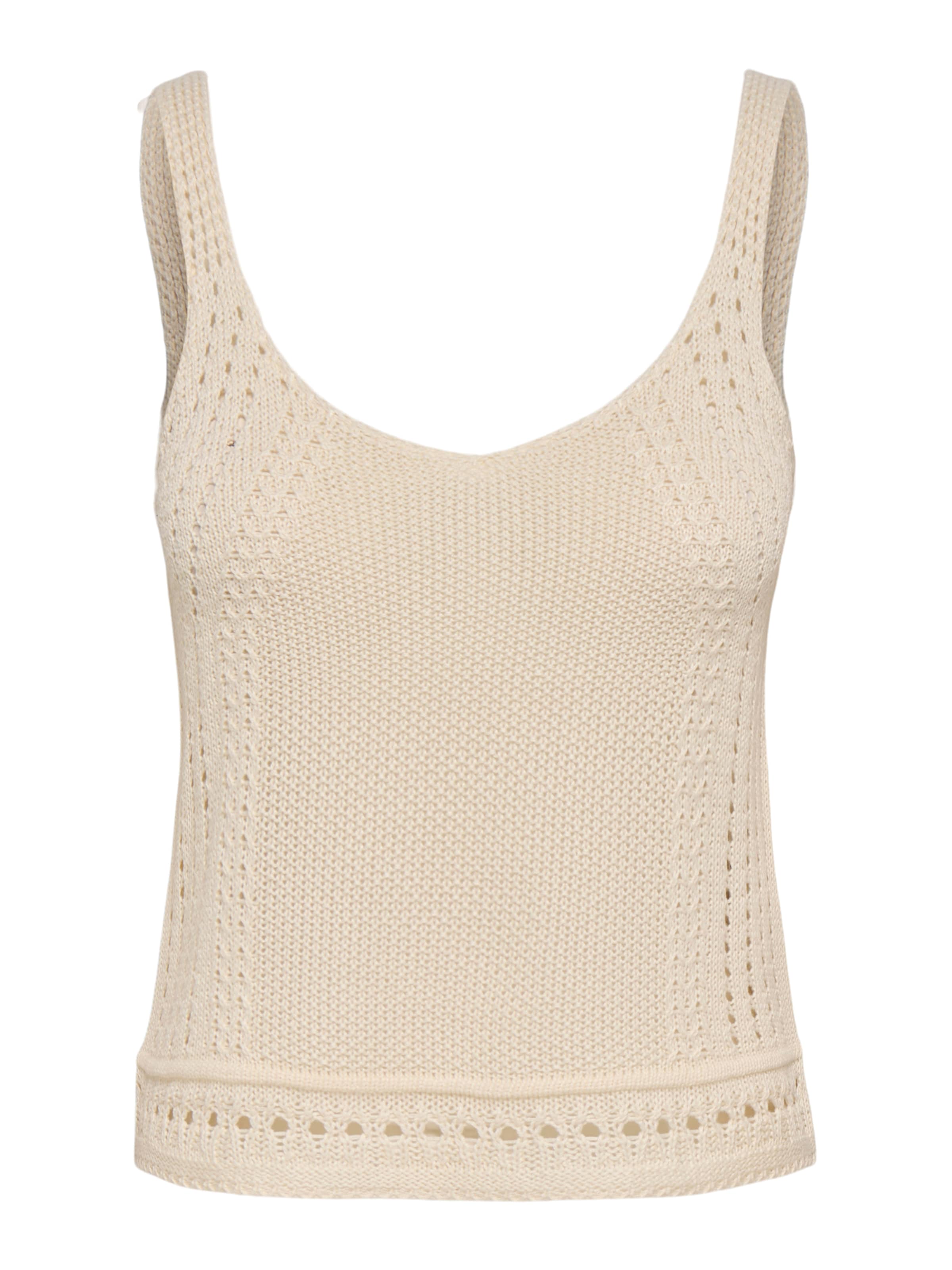 Top in maglia 'JDYMIKA' di JDY in bianco: frontale