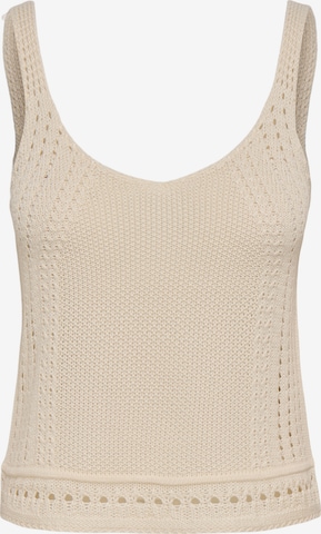 Tops en tricot 'JDYMIKA' JDY en blanc : devant