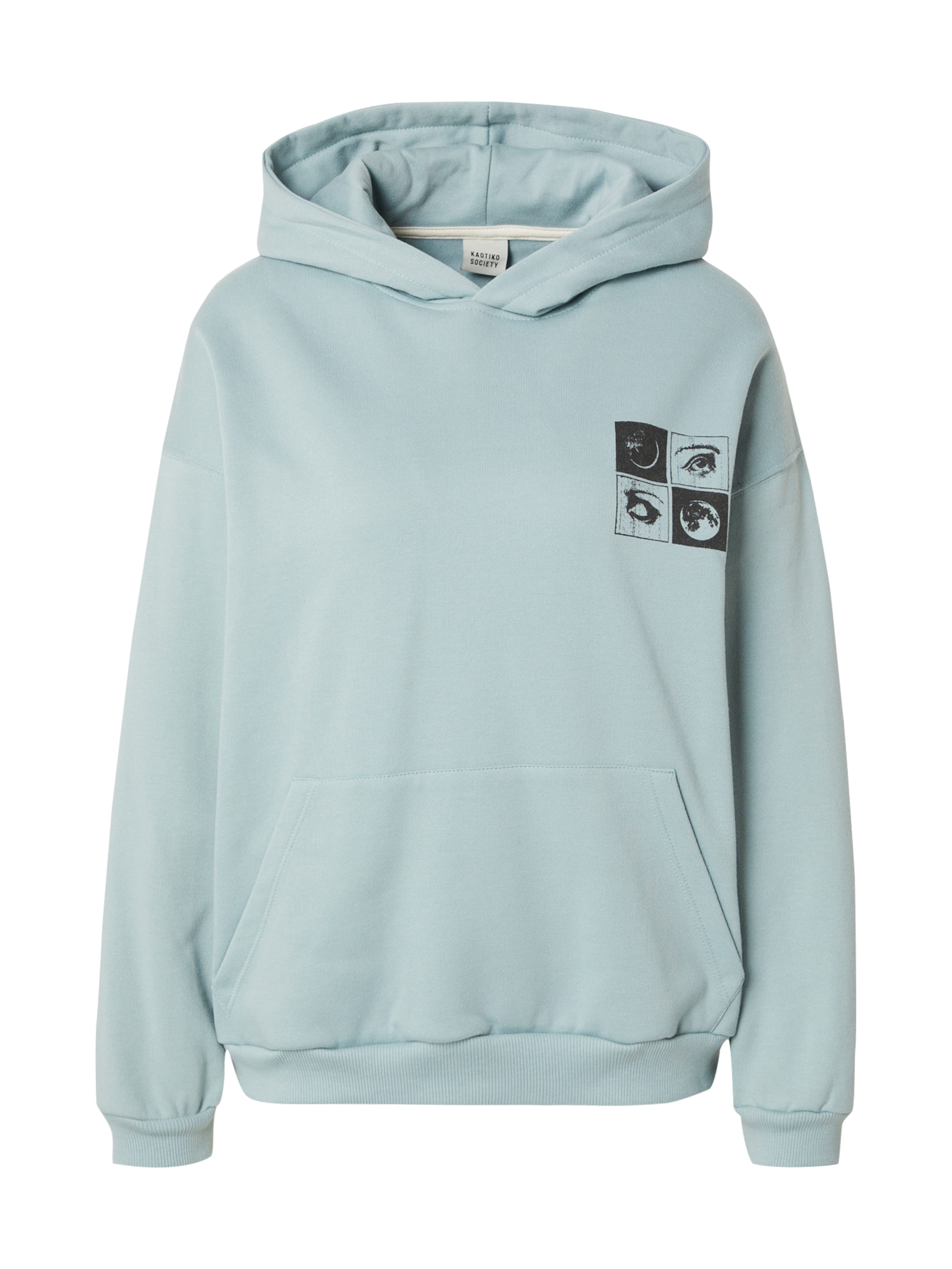 Kaotiko Μπλούζα φούτερ σε μπλε: μπροστά