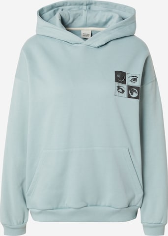 Sweat-shirt Kaotiko en bleu : devant