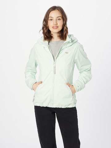 Ragwear Between-Season Jacket 'DIZZIE' in Green: front