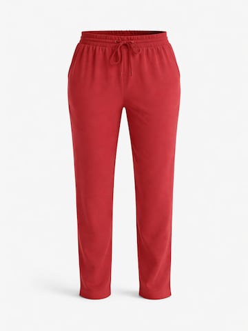 PANTONECLO Regular Trousers 'Pantoneclo Women's Trousers' in Red: front