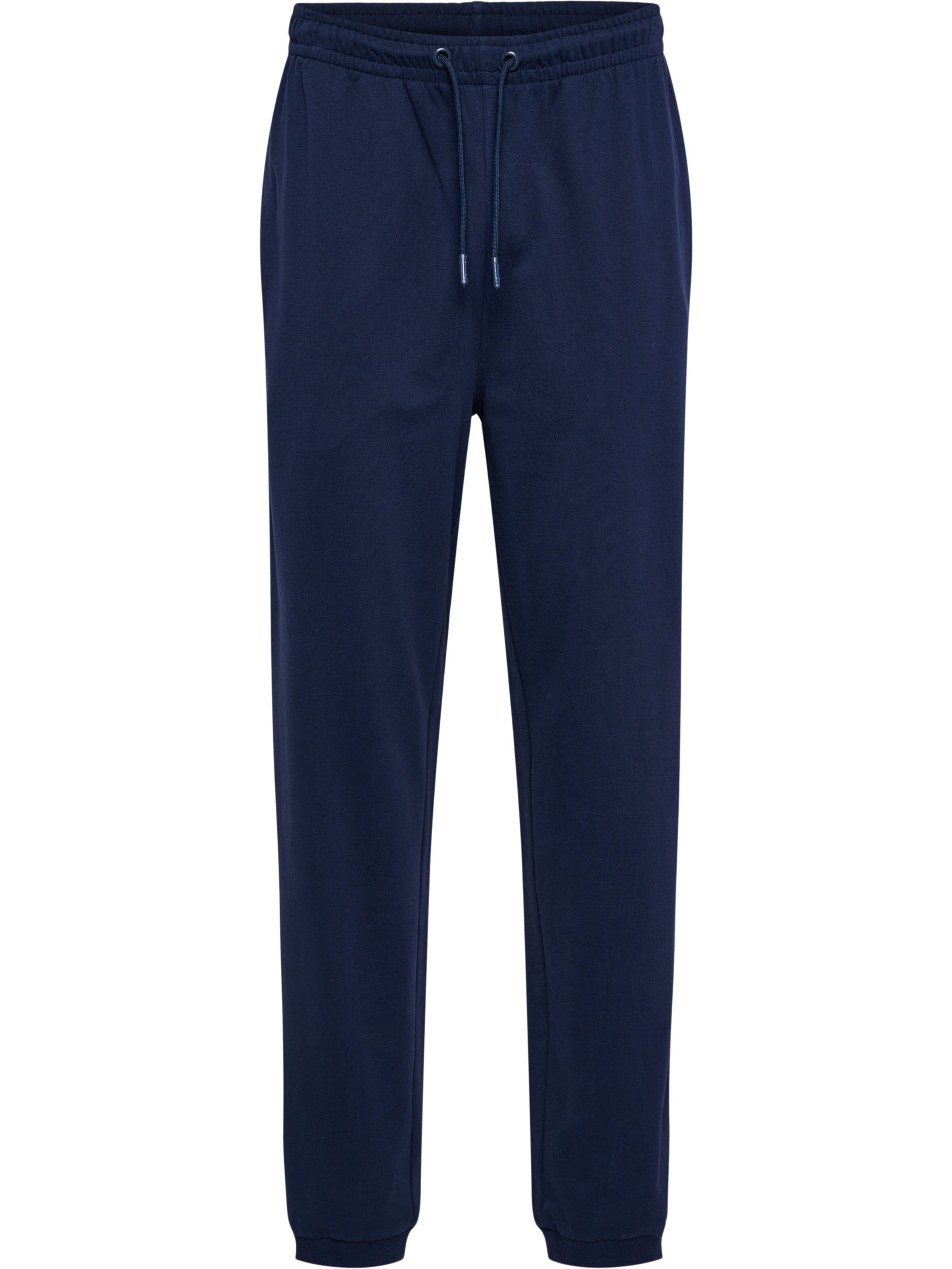 Hummel Tapered Sporthose in Blau: Vorderseite