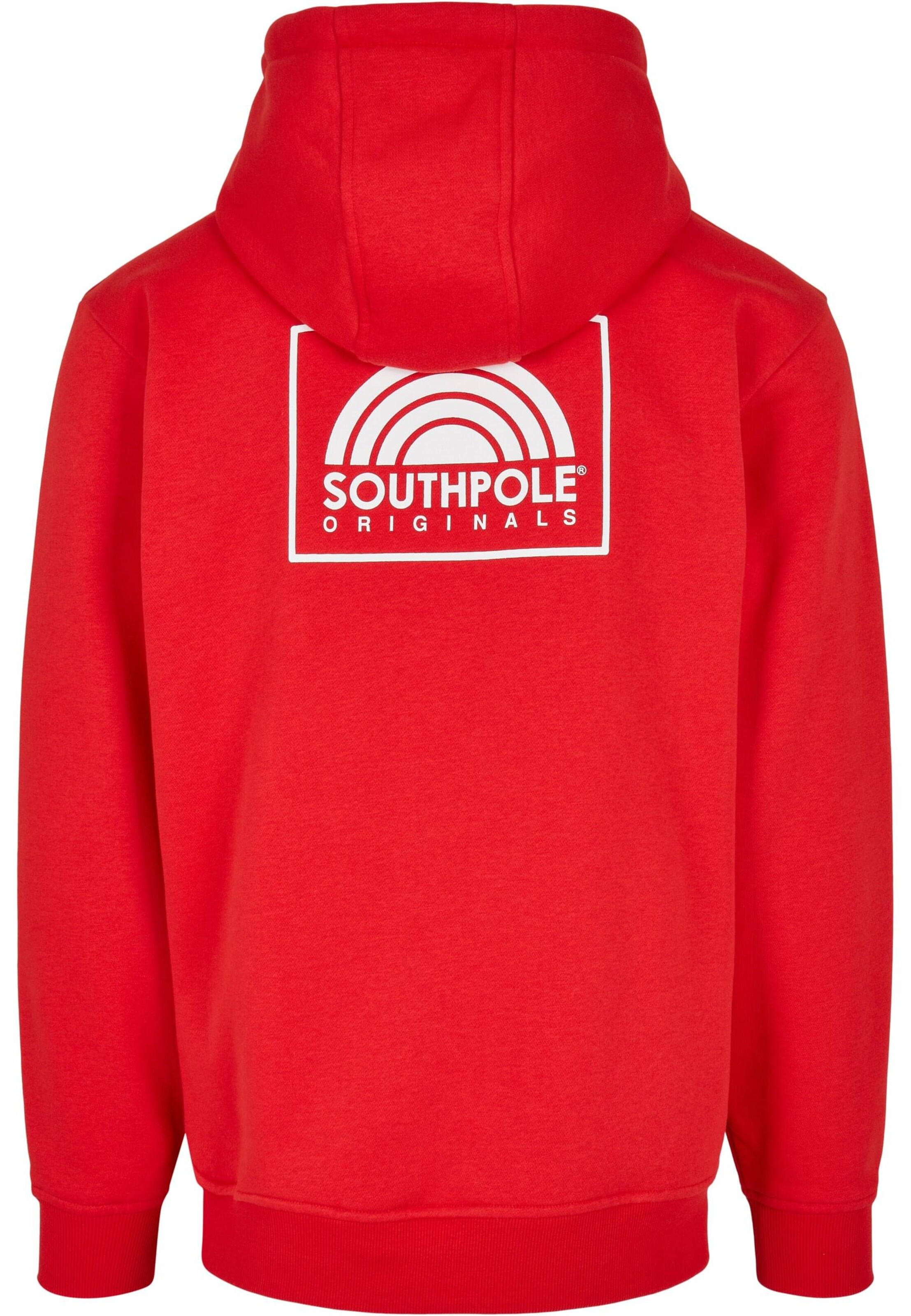 SOUTHPOLE Mikina - Červená