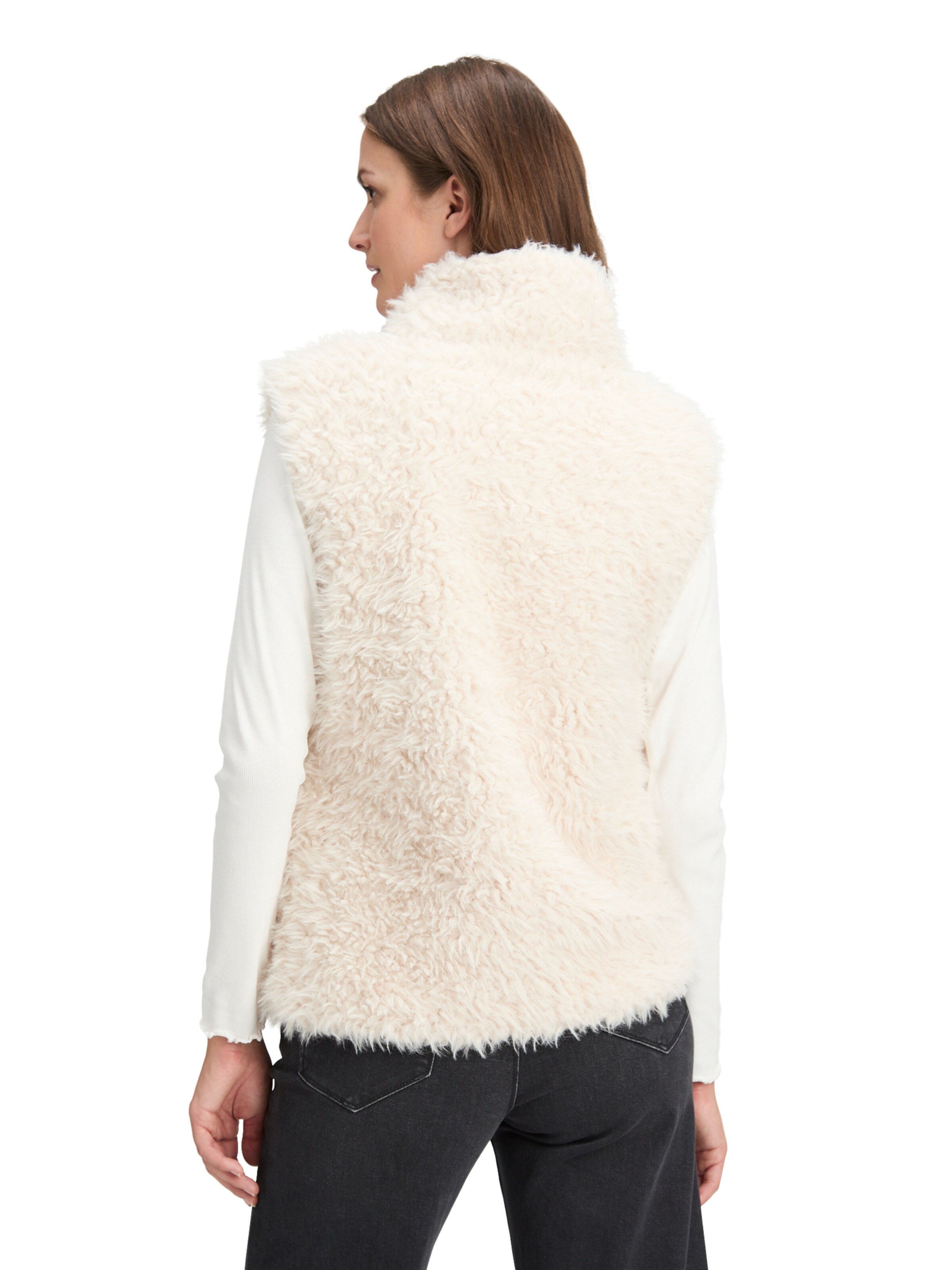 Betty & Co Vest in Beige