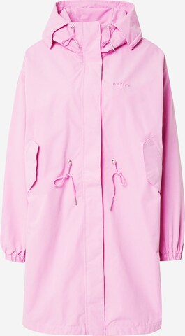 mazine Přechodová parka 'Ella' – pink: přední strana