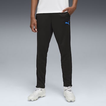 PUMA Slimfit Sportbroek 'Individual Cup' in Zwart: voorkant