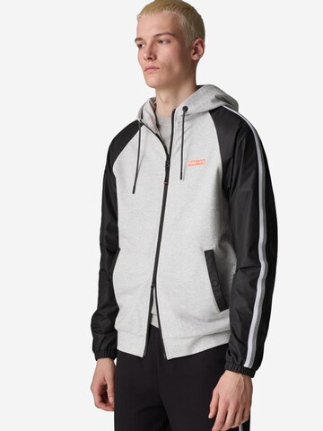 Bogner Fire + Ice Zip-Up Hoodie 'Ubbe' in Grey: front