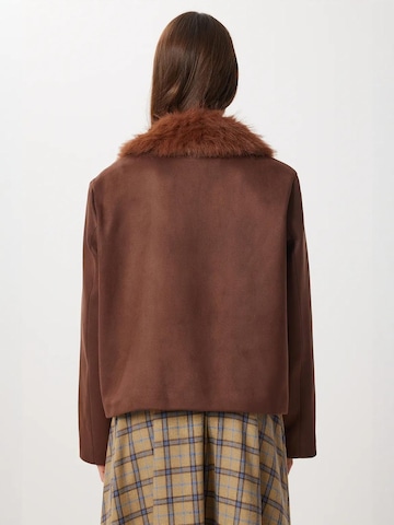 Happiness İstanbul - Casaco meia-estação em castanho