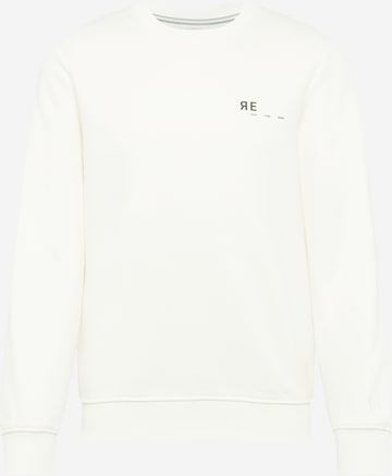 Sweat-shirt s.Oliver en blanc : devant