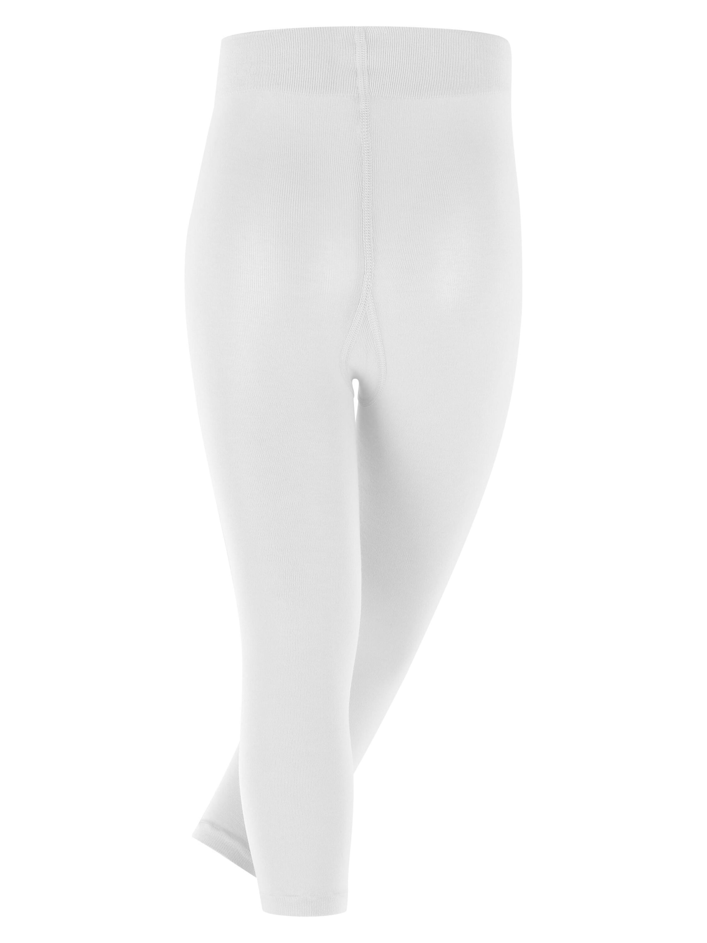 FALKE Skinny Leggings 'Cotton Touch' in White