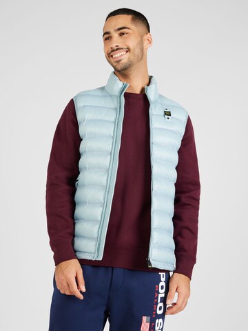 Blauer.USA Vest in Blue: front