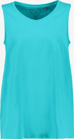 Ulla Popken Top '807291' in Blau: Vorderseite
