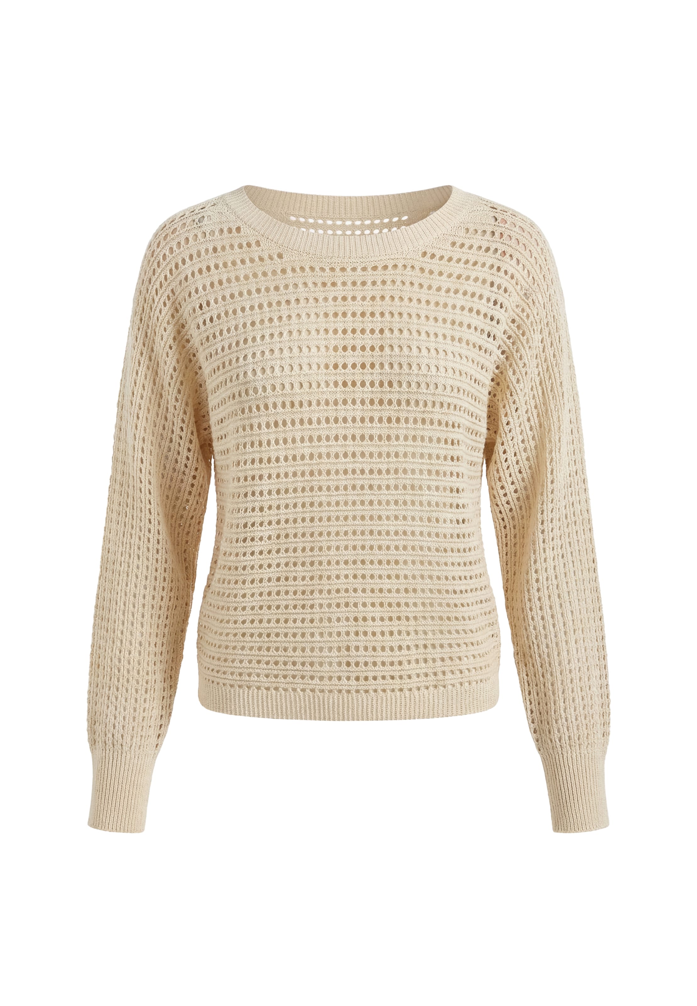 IZIA - Jersey en beige: frente