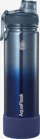 AquaFlask Láhev na vodu 'AquaFlask Termoláhev TERRA 650 ml' – modrá: přední strana