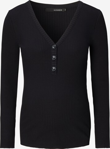 Supermom Shirt 'Camden' in Schwarz