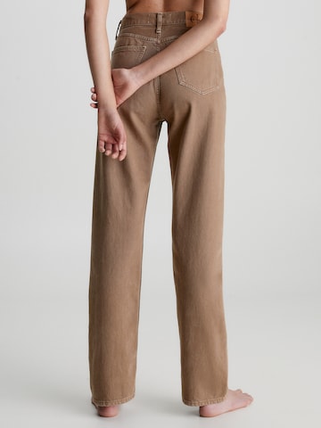 regular Jeans di Calvin Klein Jeans in marrone