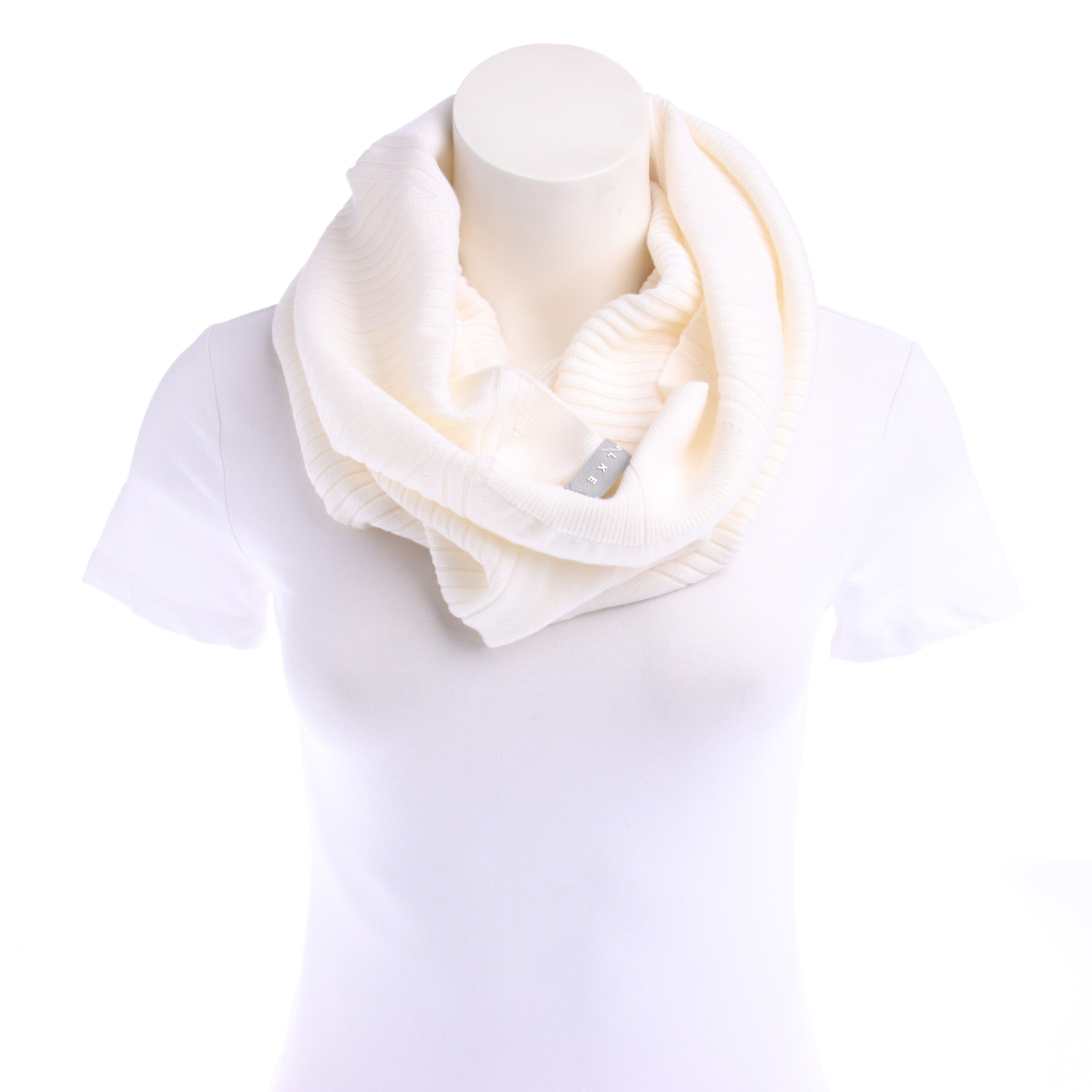 FALKE Schal One Size in Weiß: Vorderseite