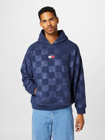 Pull-over Tommy Jeans en bleu : devant