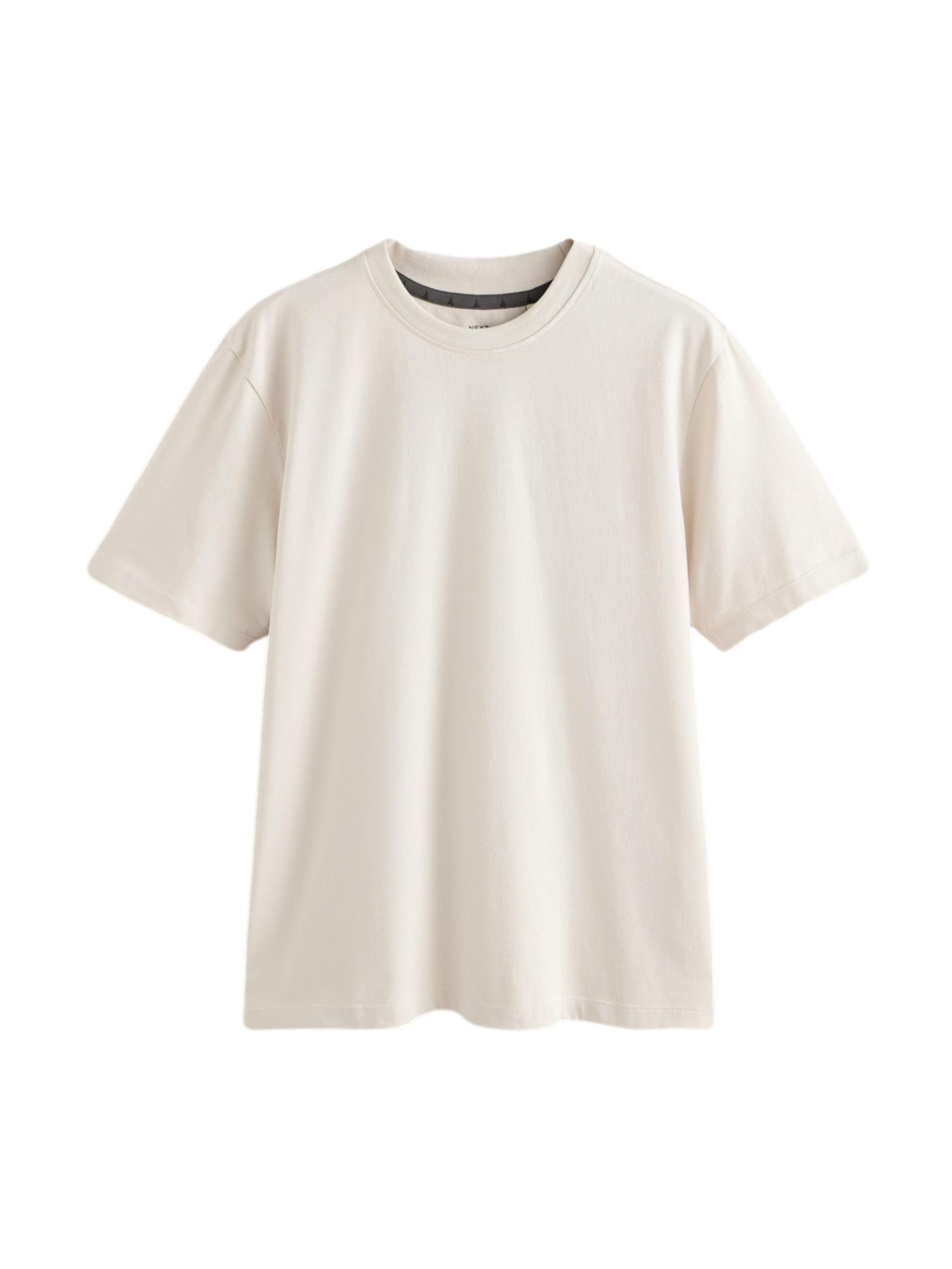 T-Shirt 'Training Division' Next en beige : devant