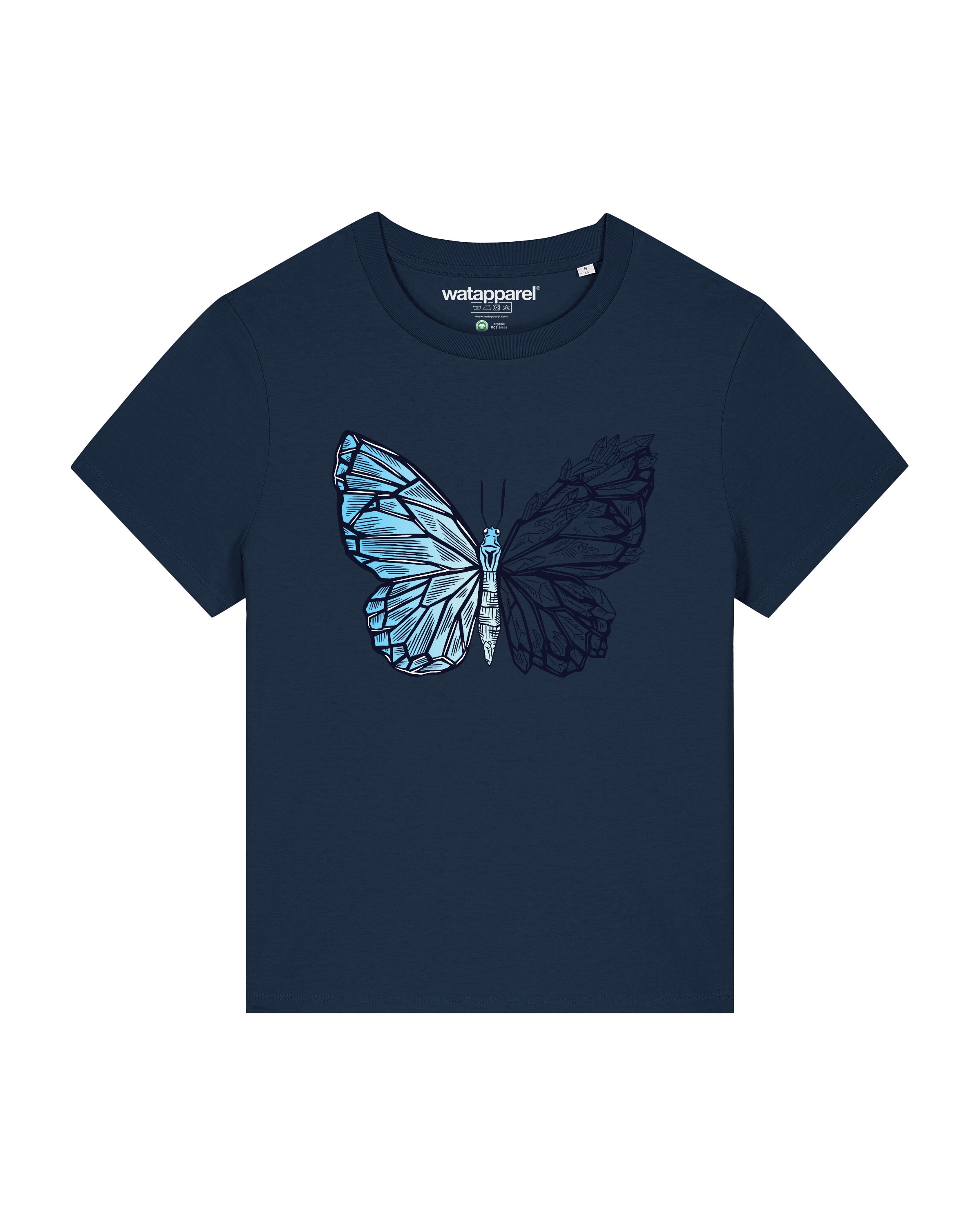 Watapparel Shirt in Blauw: voorkant