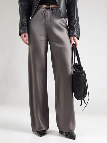 & Other Stories Szeroka nogawka Spodnie w kolorze szary: przód