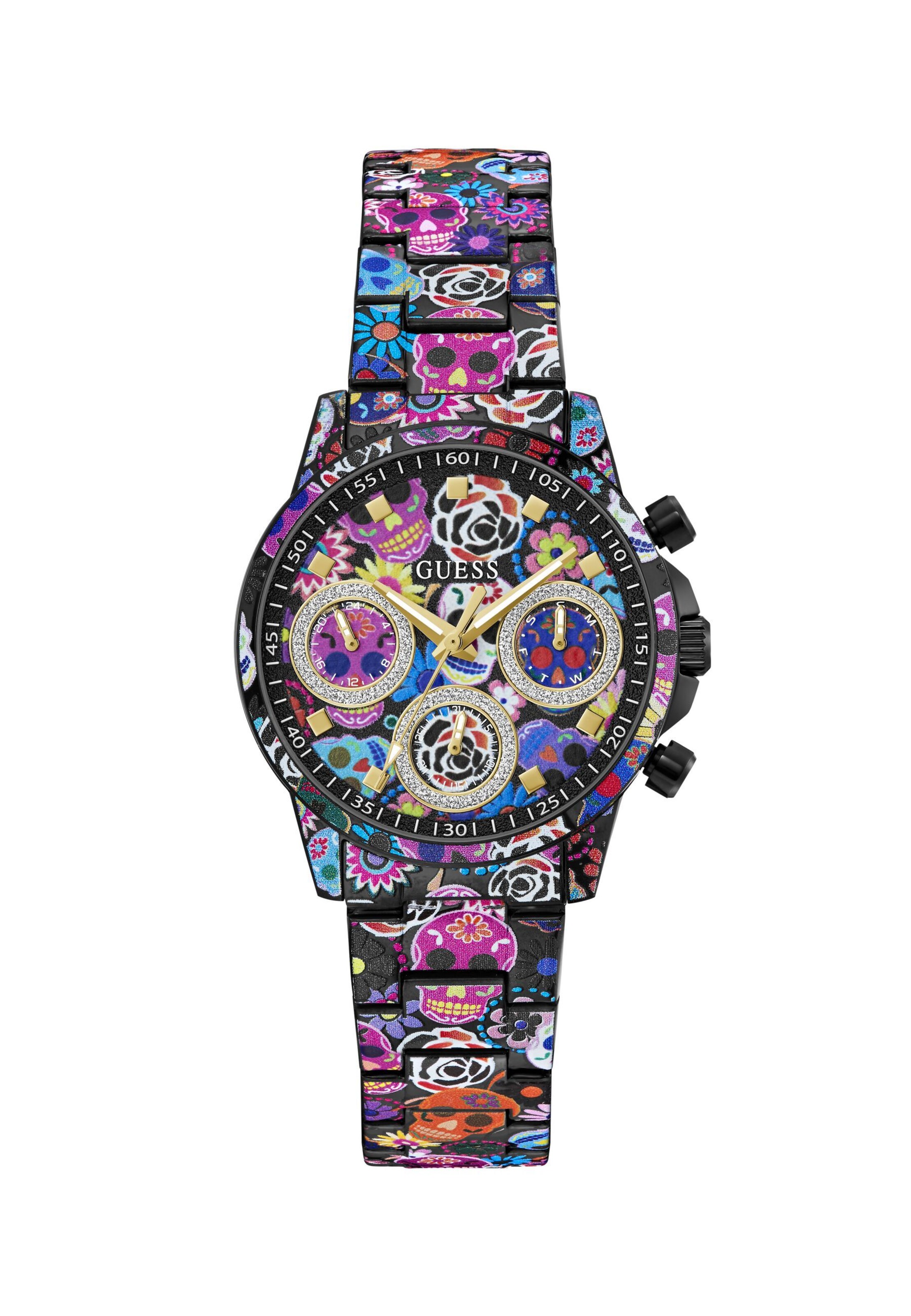 GUESS Analog watch ' CALAVERTA ' in Mixed colours: front