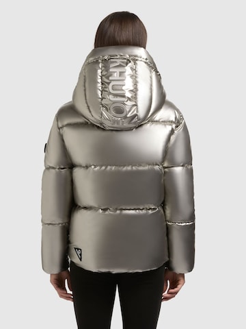 khujo Winterjacke 'DEVINA2 SHINY'‌‌‌‌‌‌‌‌‌‌ in Silber