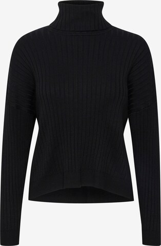 SAINT TROPEZ Sweater in Black: front