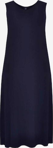Robe YOEK en bleu : devant