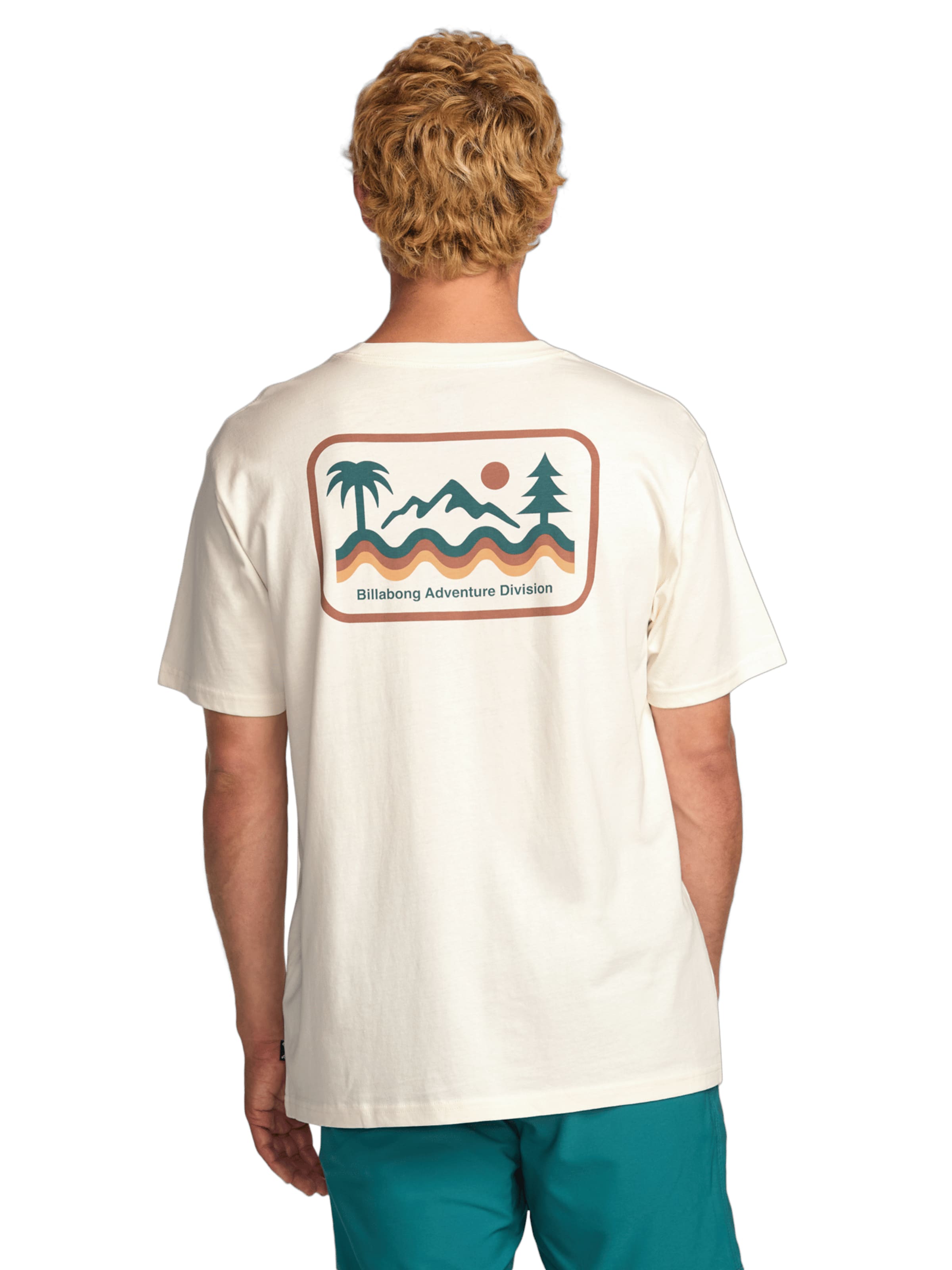 BILLABONG Shirt 'Range Adiv' in Wit: voorkant