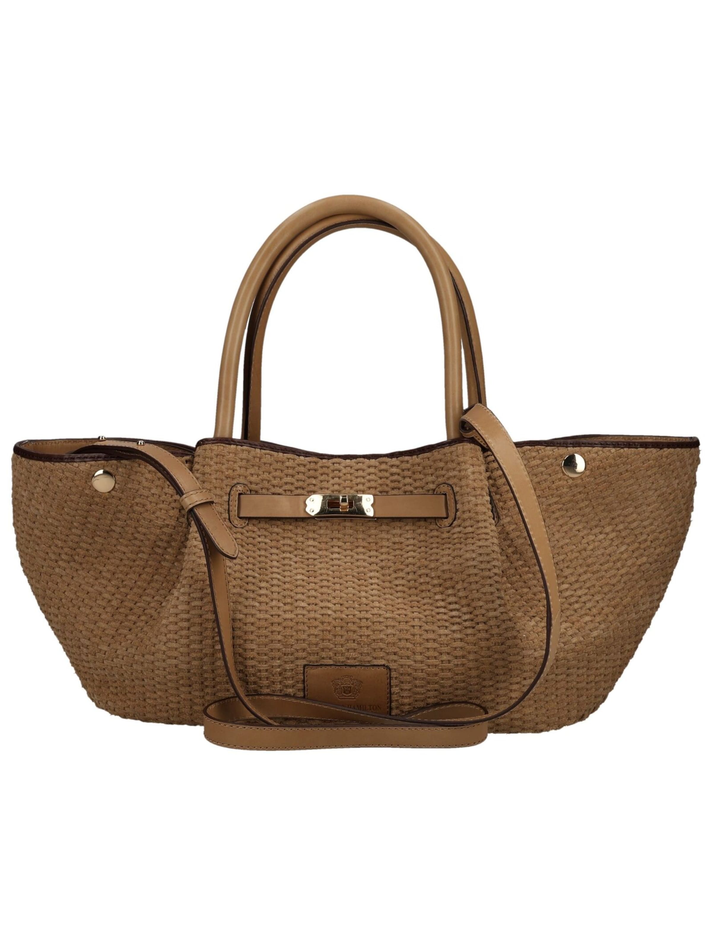 MELVIN & HAMILTON Handtas in Bruin: voorkant