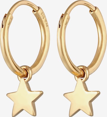 ELLI Earrings in Gold: front