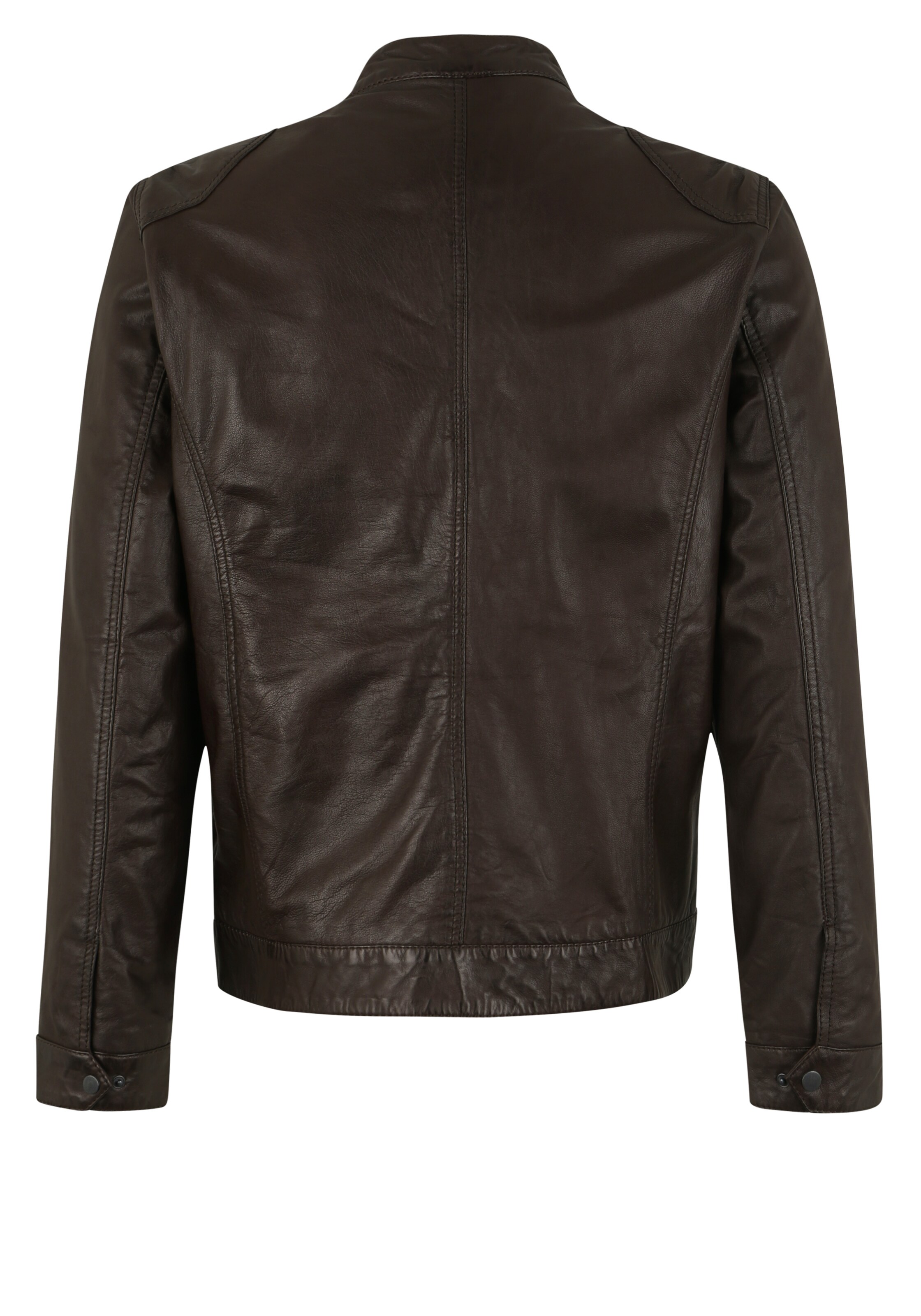 CAPITANO Lederjacke 'NEBRASKA' in Braun