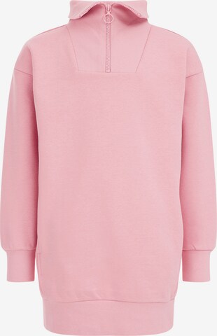 WE Fashion Jurk in Roze: voorkant