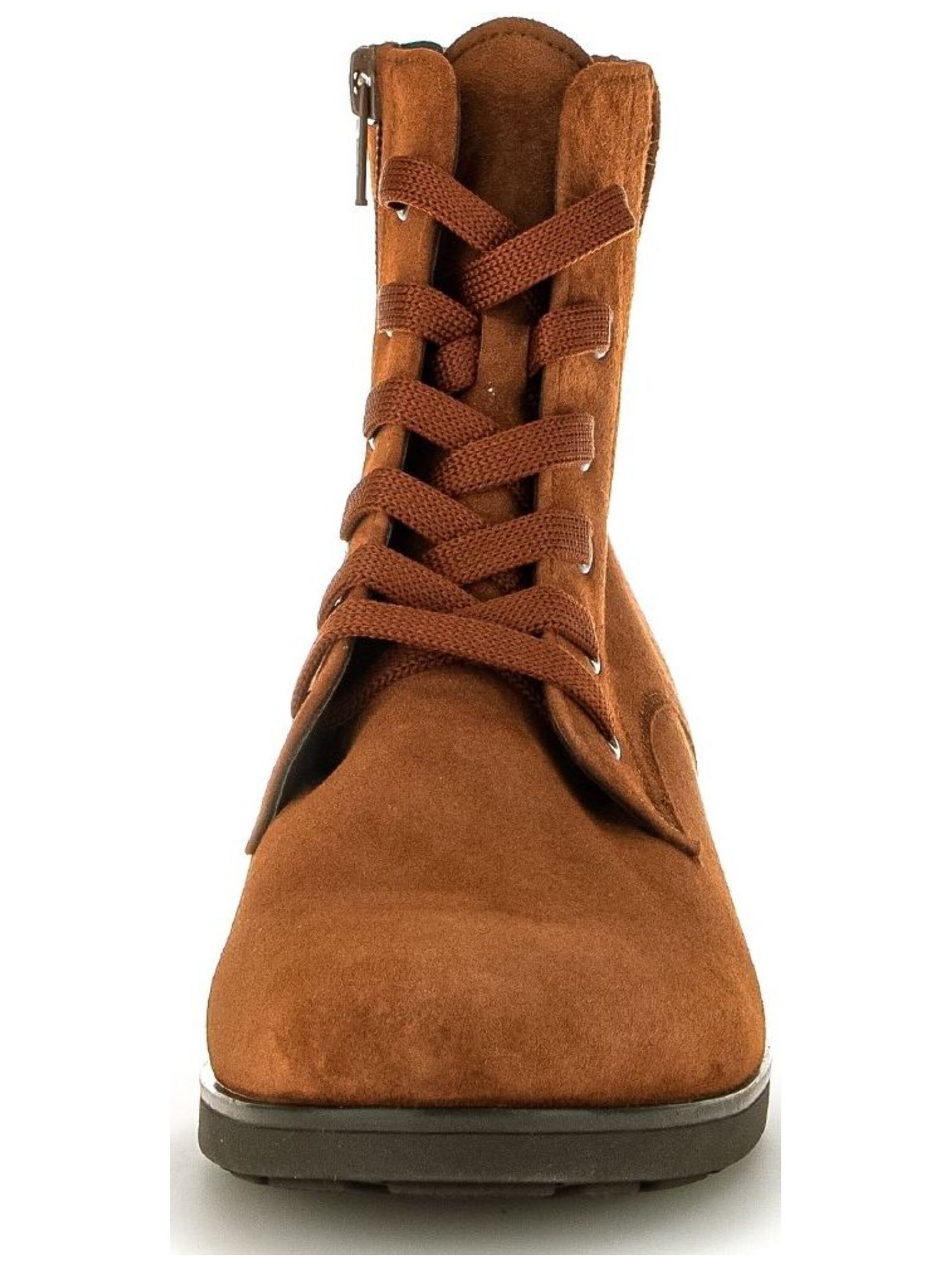 GABOR Lace-Up Ankle Boots in Brown