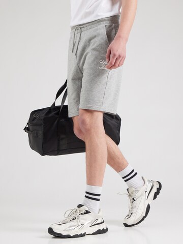 Hummel Regular Sports trousers 'ICONS' in Grey: front