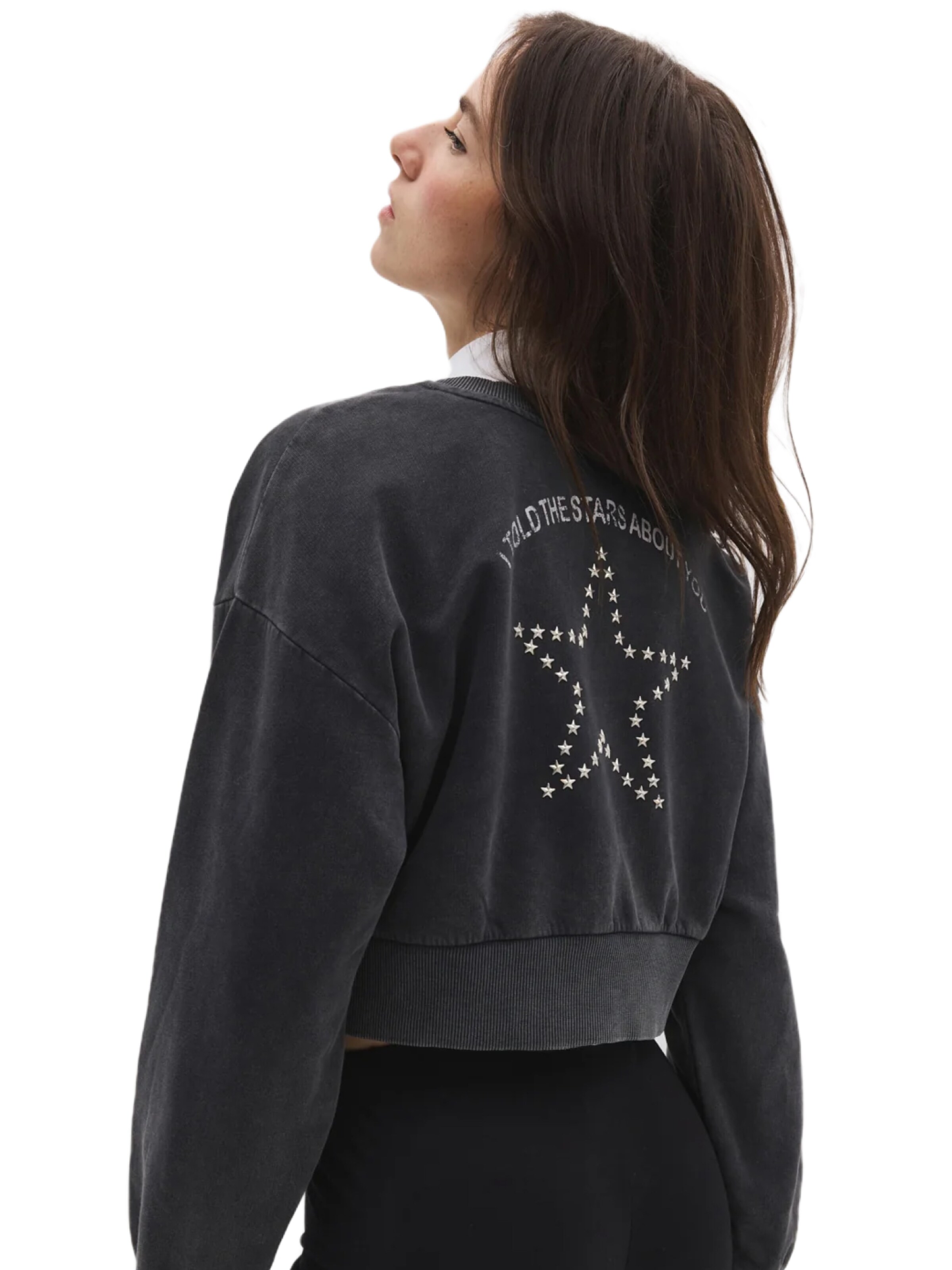 No Matter What Sweatshirt in Grey