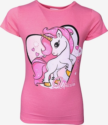 Mister License Shirt 'Einhorn' in Pink: front