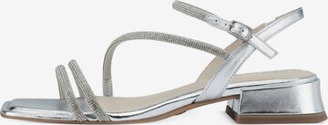 TAMARIS Sandalen met riem in Zilver