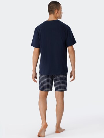 SCHIESSER - Pijama corto en azul