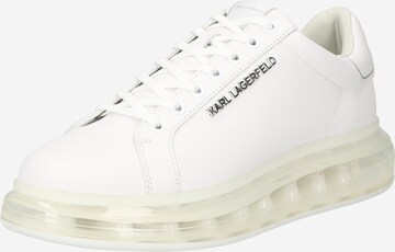 Karl Lagerfeld Matalavartiset tennarit värissä valkoinen: edessä
