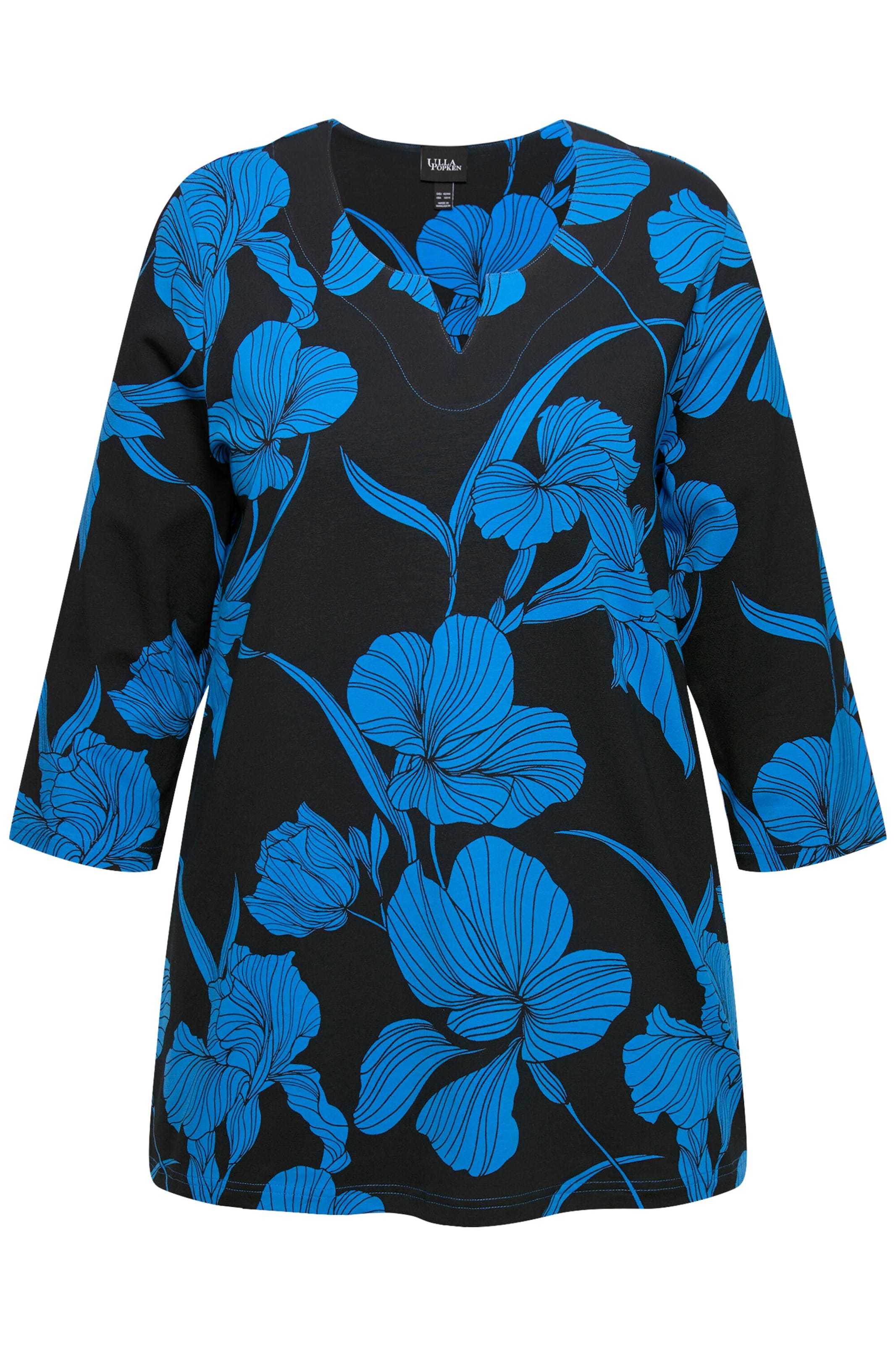 Ulla Popken Shirt in Blue: front