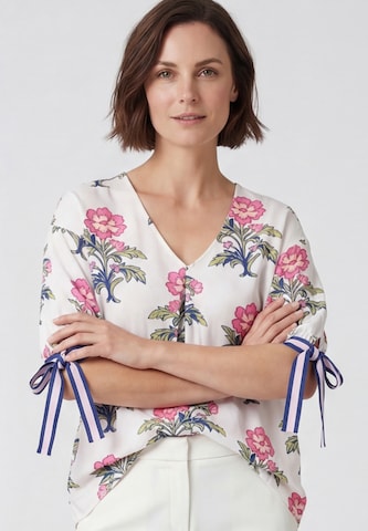 Usha - Blusa en blanco