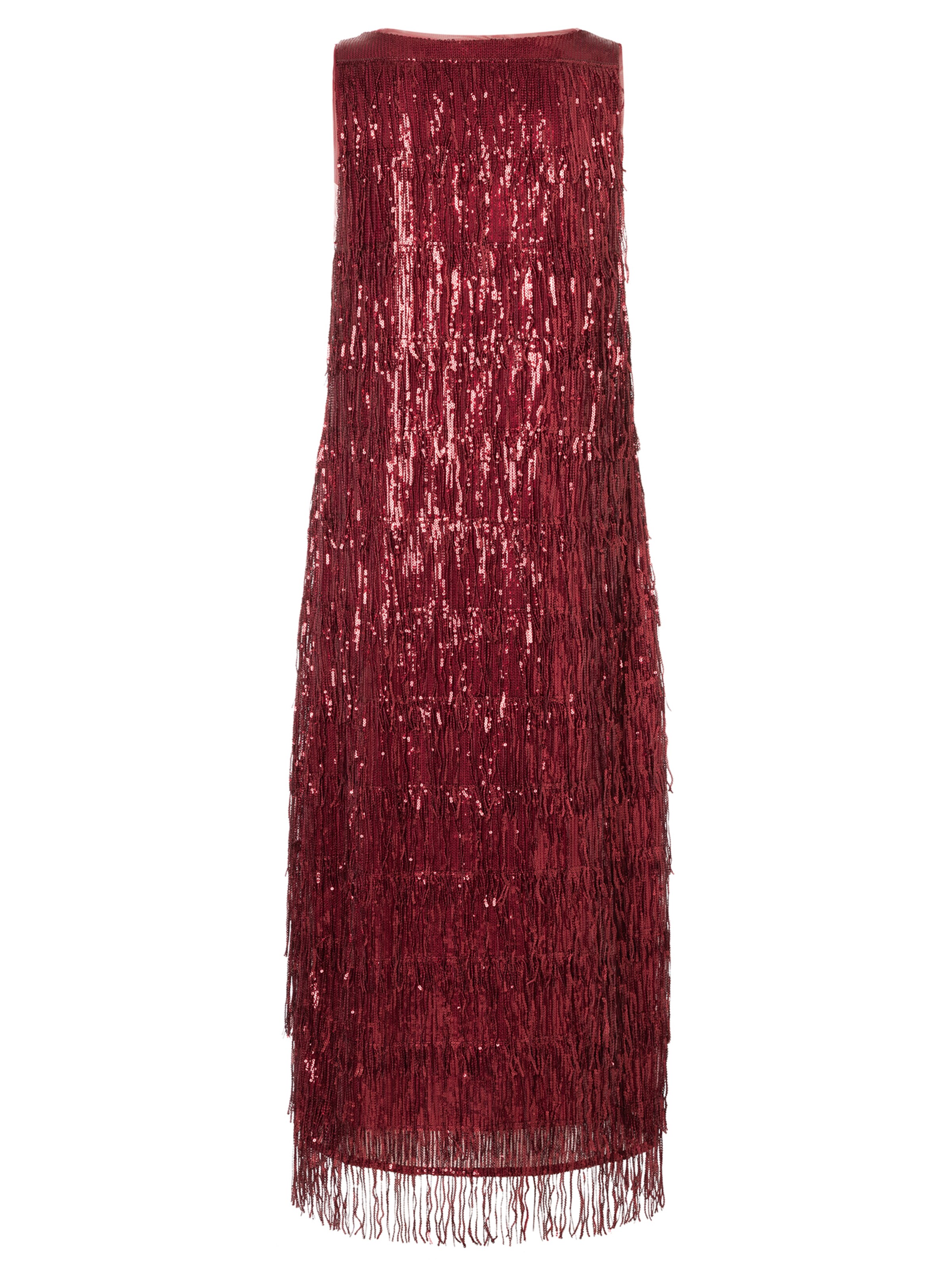 Robe de soirée Ana Alcazar en rouge : devant