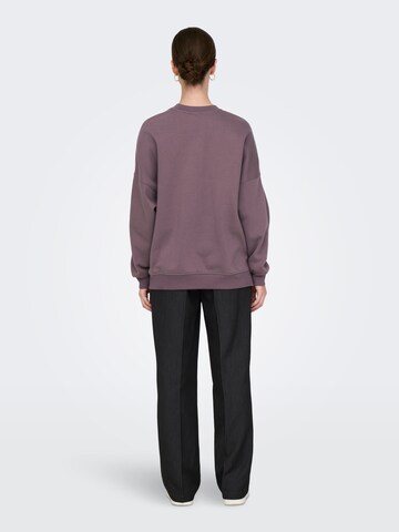 ONLYSweater majica 'ONLKAITLYN' - ljubičasta boja